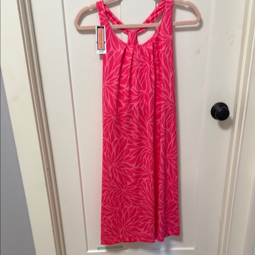 Vineyard Vines Pink Floral Mini Dress